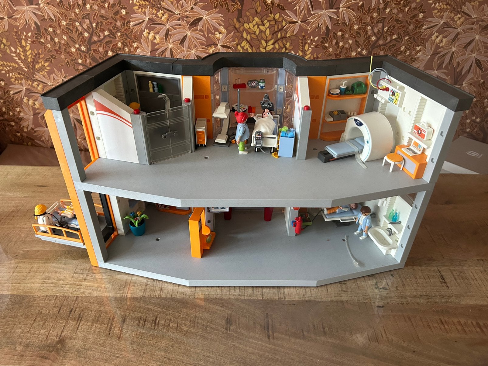 Ambulance en ziekenhuis Playmobil, Ophalen, Zo goed als nieuw, Poppenhuis
