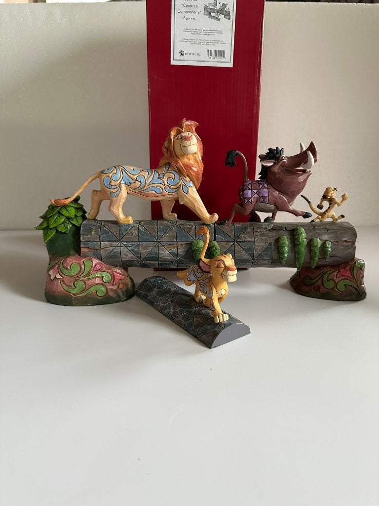 Disney Traditions, Ophalen of Verzenden, Leeuwenkoning of Jungle Boek, Zo goed als nieuw, Beeldje of Figuurtje