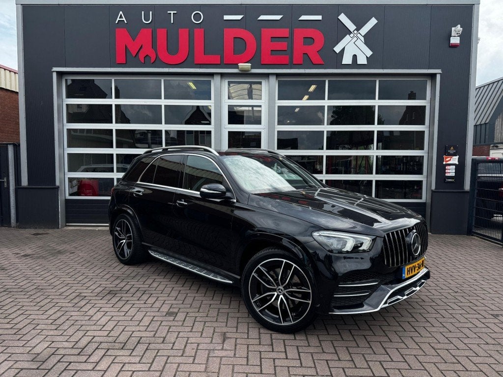 Mercedes-benz GLE-KLASSE 400 D 4MATIC PREMIUM PLUS AMG / 360, Auto's, USB, 2925 cc, GLE, Zwart
