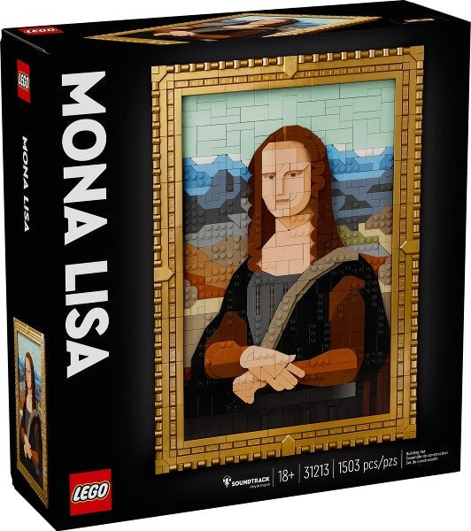 Lego Art set 31213 Mona Lisa, Overige thema's, Lego, Nieuw, Ophalen of Verzenden