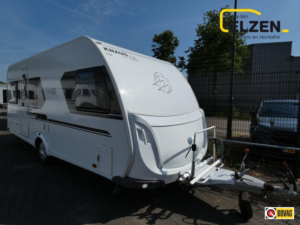Knaus Sudwind Celebration 500 FU Mover, voortent, fietsdr., Rondzit, Bedrijf, Overige typen, Knaus