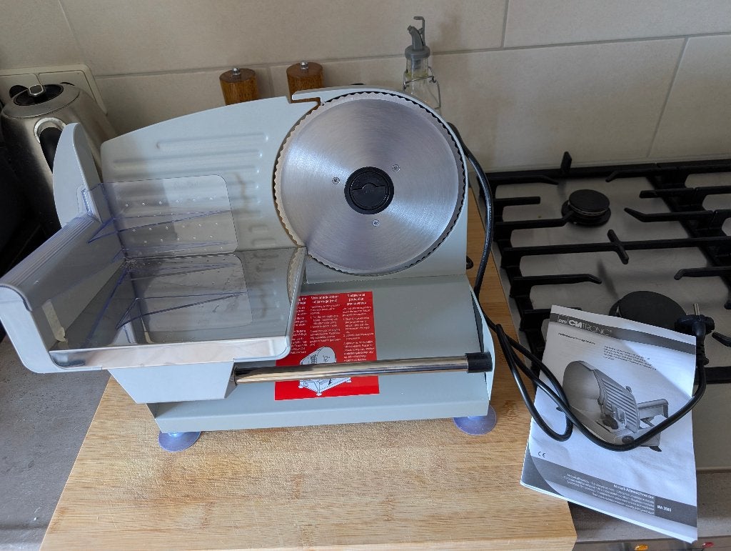 Clatronic MA 3585 Metalen Allessnijder - Zo goed als nieuw, Ophalen of Verzenden, Zo goed als nieuw