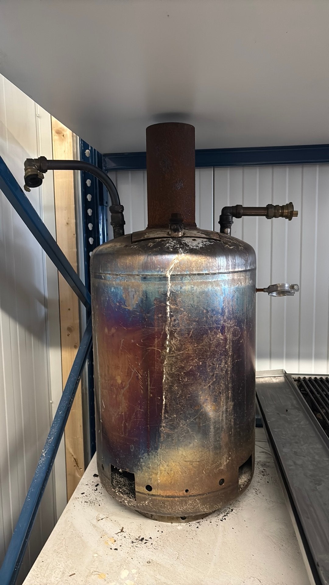Zwembad verwarming houtkachel, Ophalen, Minder dan 80 cm, Overige typen, Minder dan 200 cm