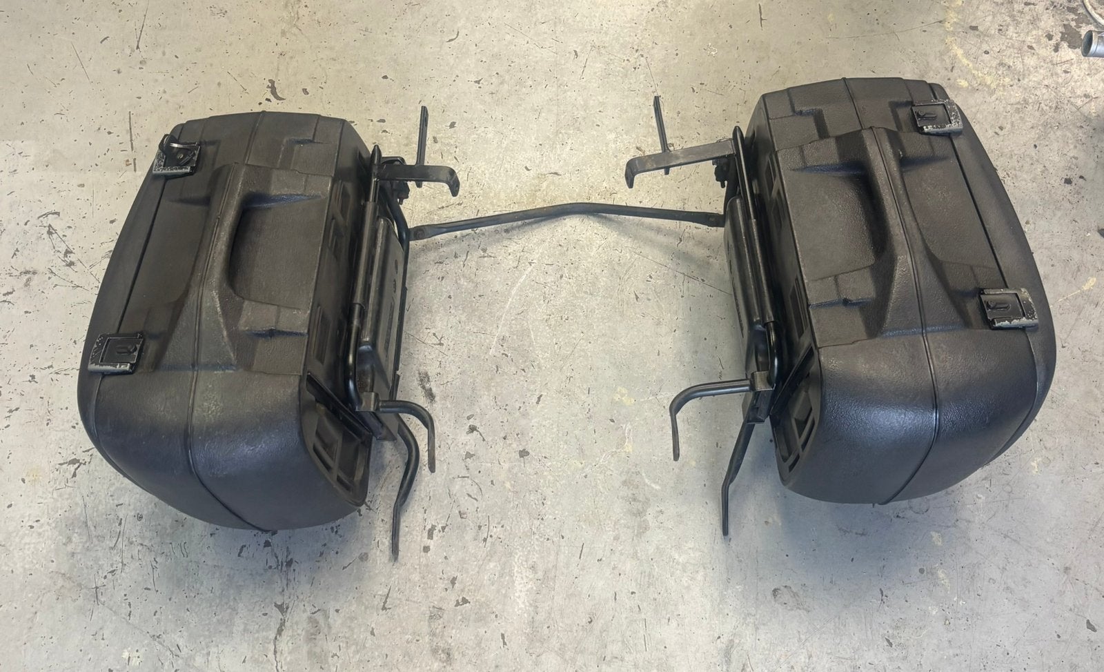 BMW R1100GS Hepco & Becker zijkoffers incl. bevestiging, Motoren, Ophalen of Verzenden, Gebruikt