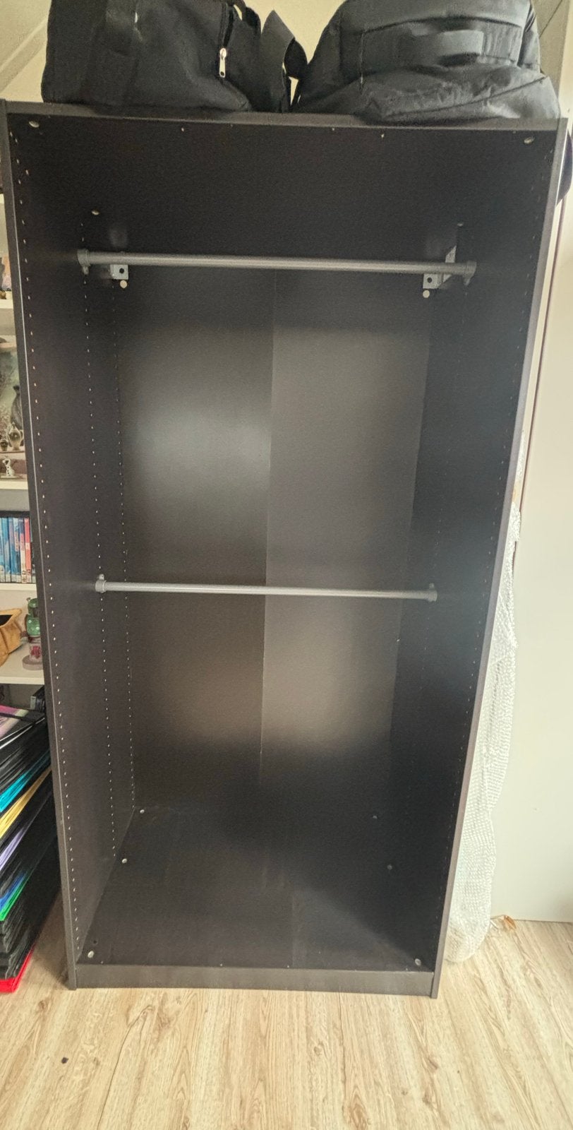 Pax kast met 2 roedes, Ophalen, Gebruikt, 200 cm of meer, 50 tot 100 cm