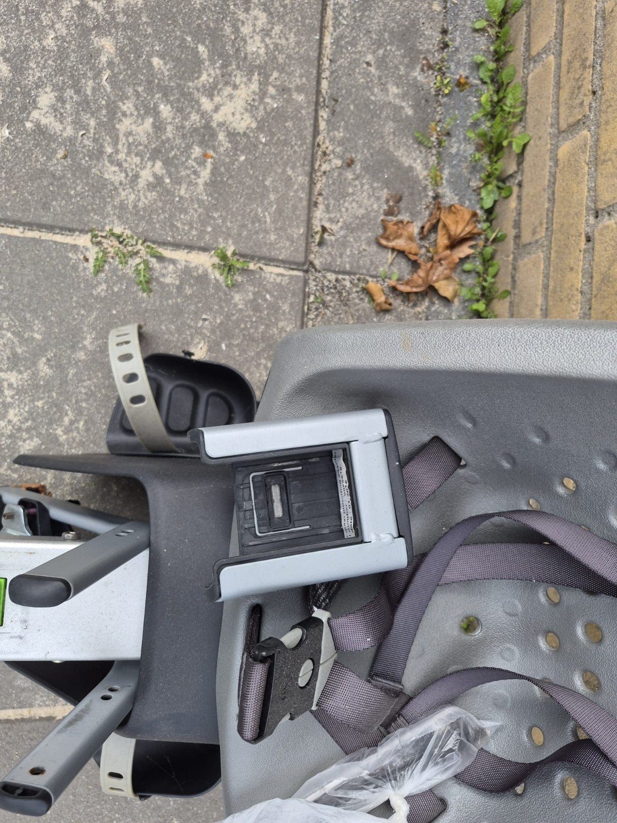 Yepp Achterzitje Grijs - Gebruikt, Ophalen, Achterzitje, Yepp, 9 t/m 36 kg
