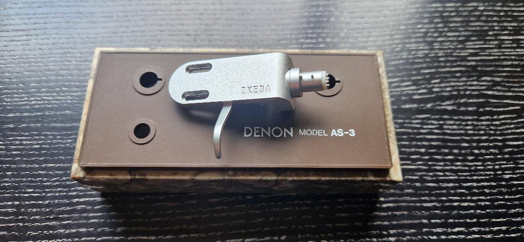 Ikeda IS-2W headshell zilver, Ophalen of Verzenden, Gebruikt, Platenspeler-onderdeel, Overige merken