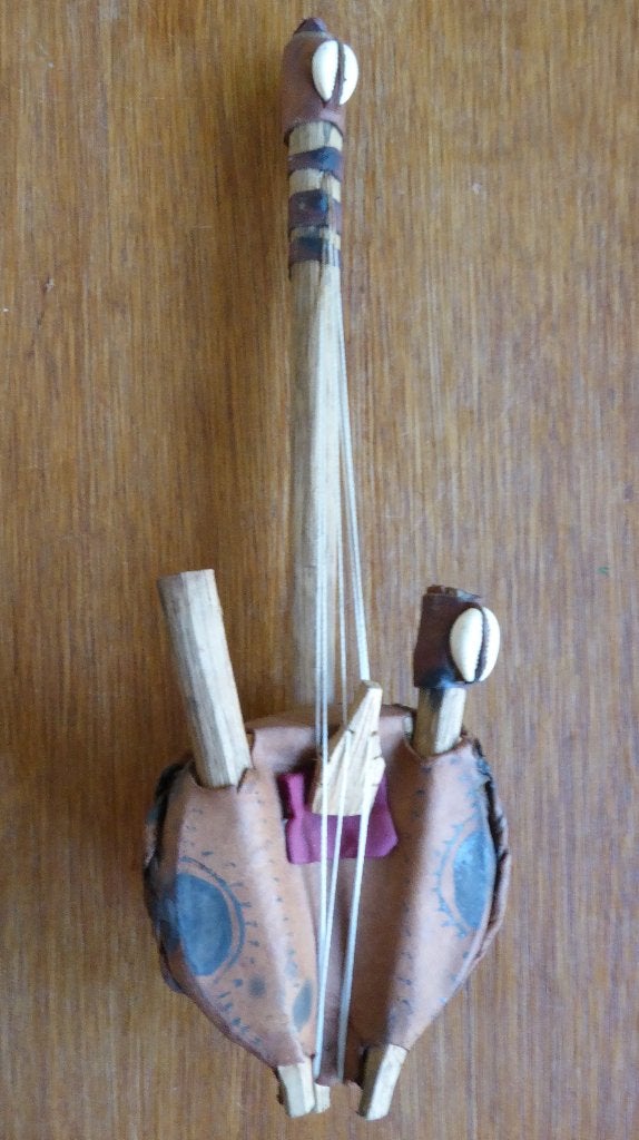 Afrikaans snaarinstrument mandoline, Muziek en Instrumenten, Ophalen of Verzenden, Gebruikt