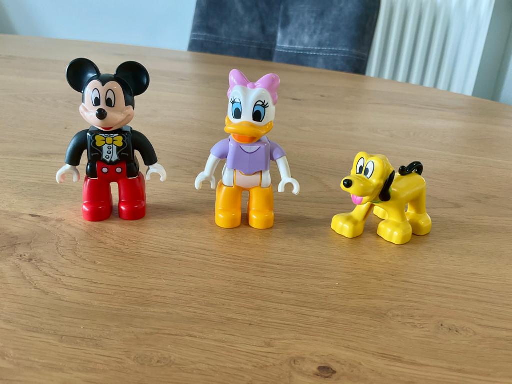 Duplo : Mickey / Katrien en Pluto, Kinderen en Baby's, Speelgoed | Duplo en Lego, Ophalen, Zo goed als nieuw, Duplo