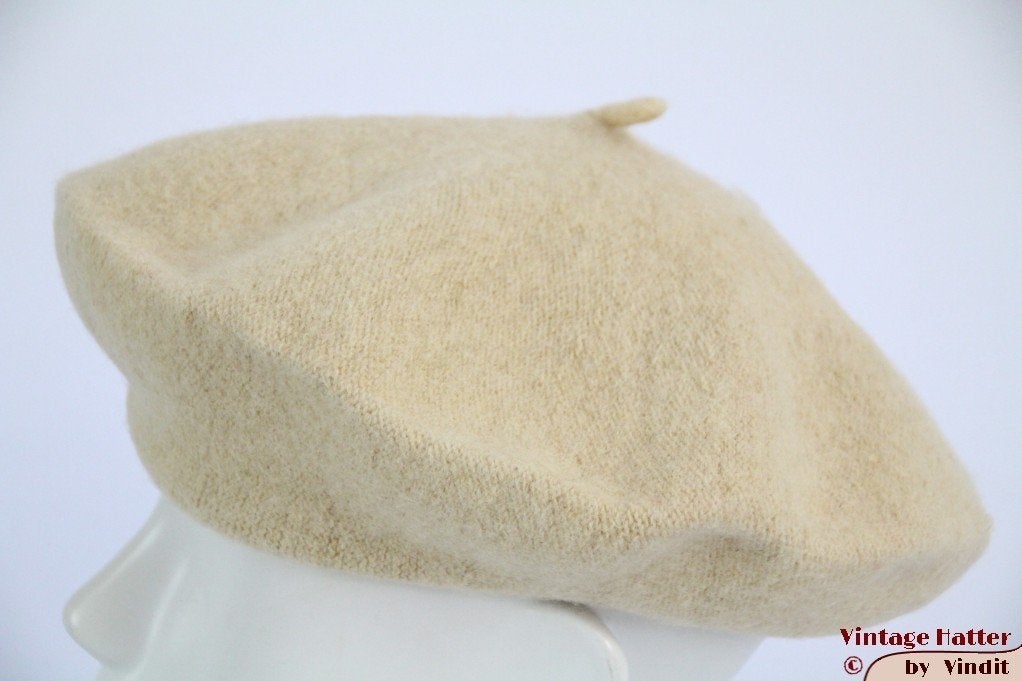 Alpino Baret creme wit geweven 53-59 one size fits all nieuw, Ophalen of Verzenden, Nieuw, Maat 38/40 (M), Muts