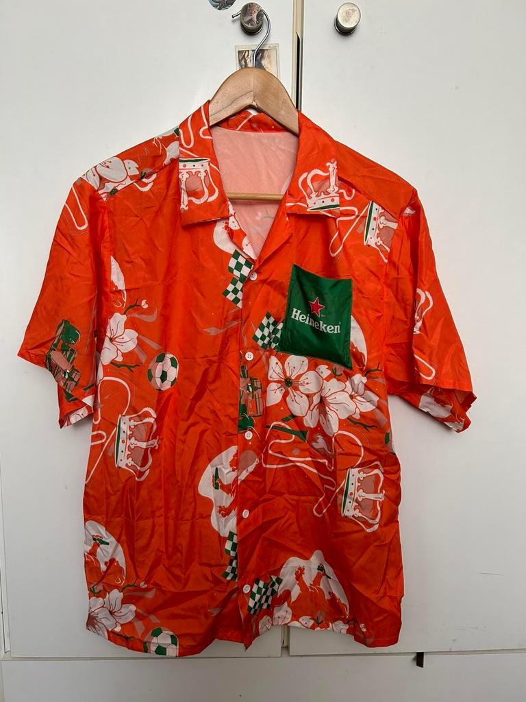 Oranje blouse/overhemd, Ophalen, Maat 48/50 (M), Nieuw, Oranje of Koningsdag