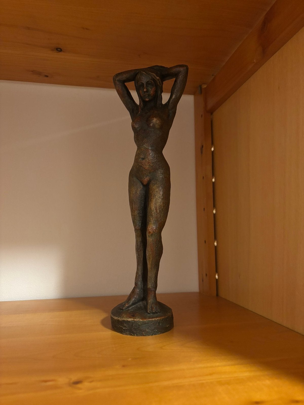Koper beeldje, Antiek en Kunst, Antiek | Koper en Brons, Ophalen of Verzenden