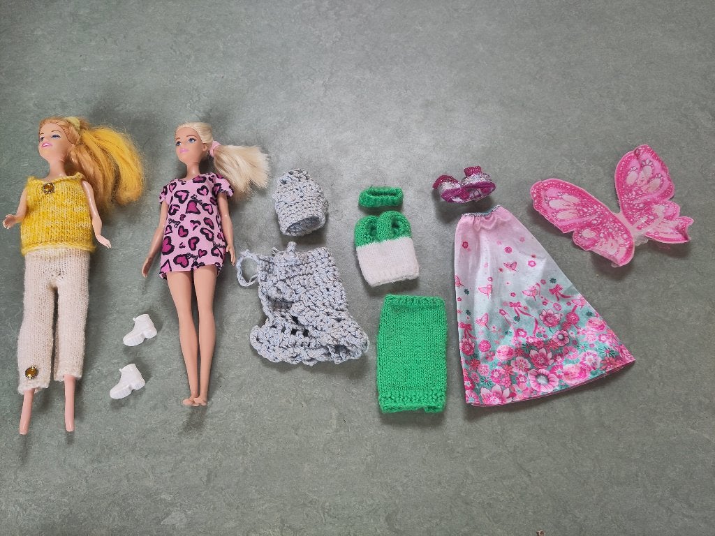 Barbie collectie, met zeemeermin, met Ken, veel kleren, Ophalen of Verzenden, Gebruikt, Pop