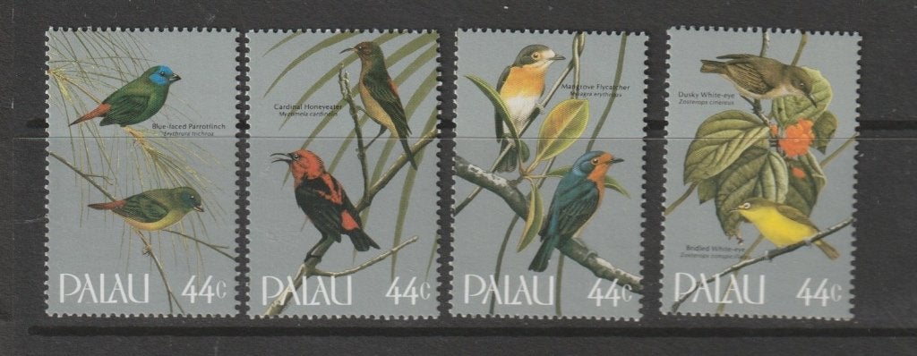 TSS Kavel 900236 Palau  Pf minr 101-104 vogels, Ophalen, Postfris