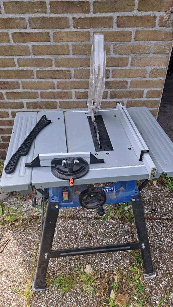 Scheppach ZS81S Cirkelzaagtafel - Compleet en Goede Staat, Ophalen, Gebruikt, Cirkelzaag, Scheppach