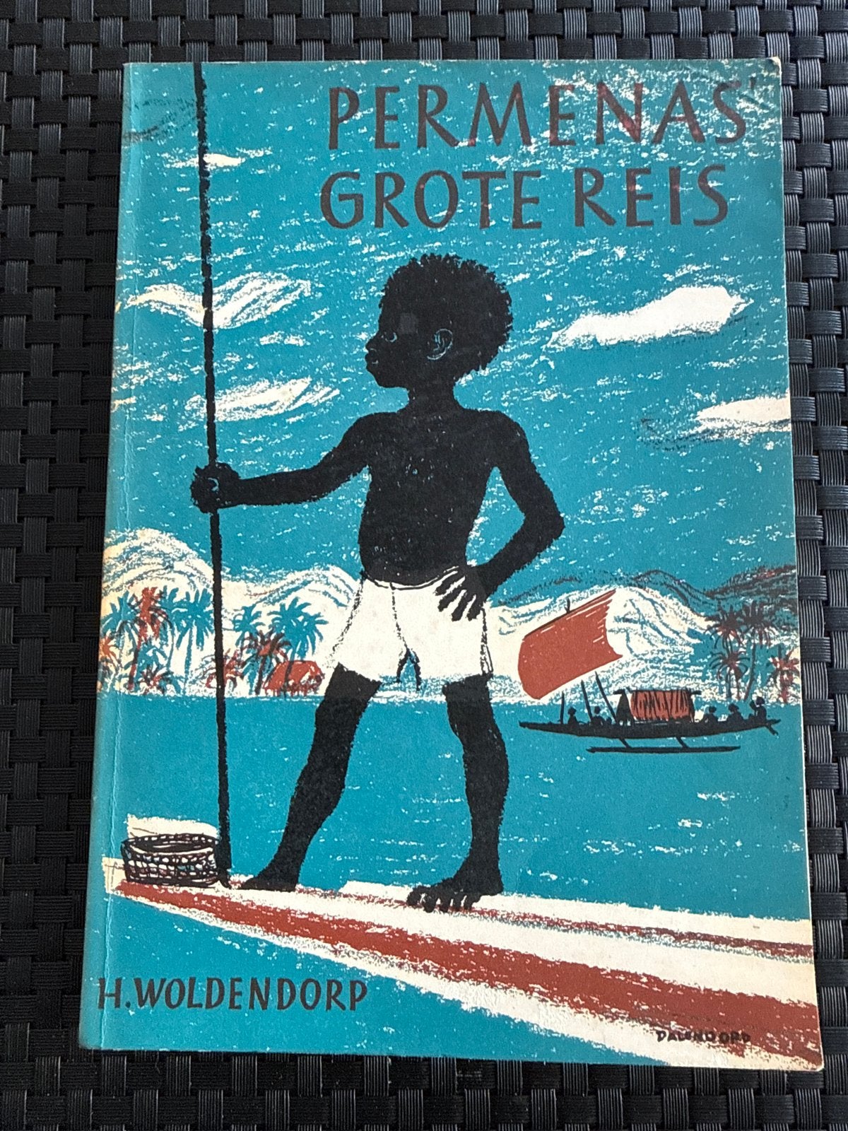 Permenas' Grote Reis - H. Woldendorp (vintage kinderboek), Ophalen of Verzenden, Gelezen, Fictie algemeen