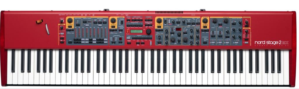 Nieuwe bovenkant Nord Stage 2EX HA88, Muziek en Instrumenten, Ophalen, Nieuw, Zwart