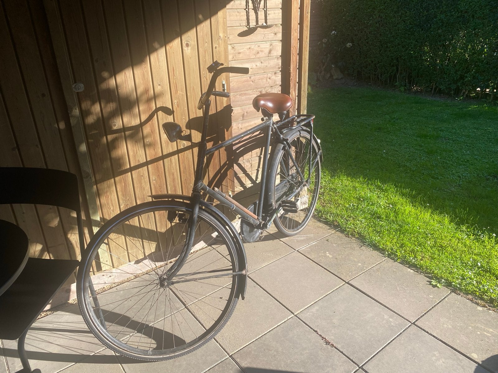 Vintage herenfiets - Klassiek model, Terugtraprem, Gebruikt, 61 tot 65 cm, Ophalen