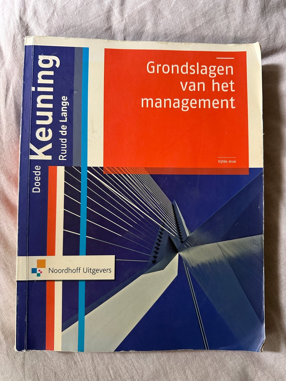 Grondslagen van het management - Doede Keuning, Boeken, Ophalen of Verzenden, Gelezen, Management