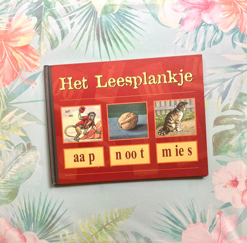 Boek: Aap Noot Mies HET LEESPLANKJE, Ophalen of Verzenden, Zo goed als nieuw, 3 tot 4 jaar