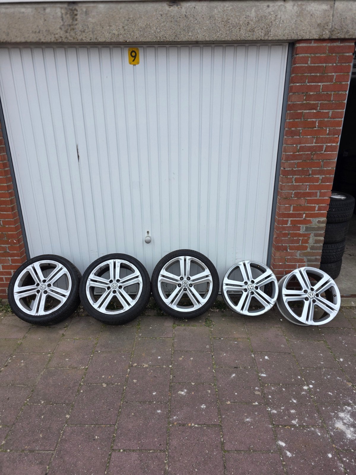5x100 mallory orgineel 17, Ophalen