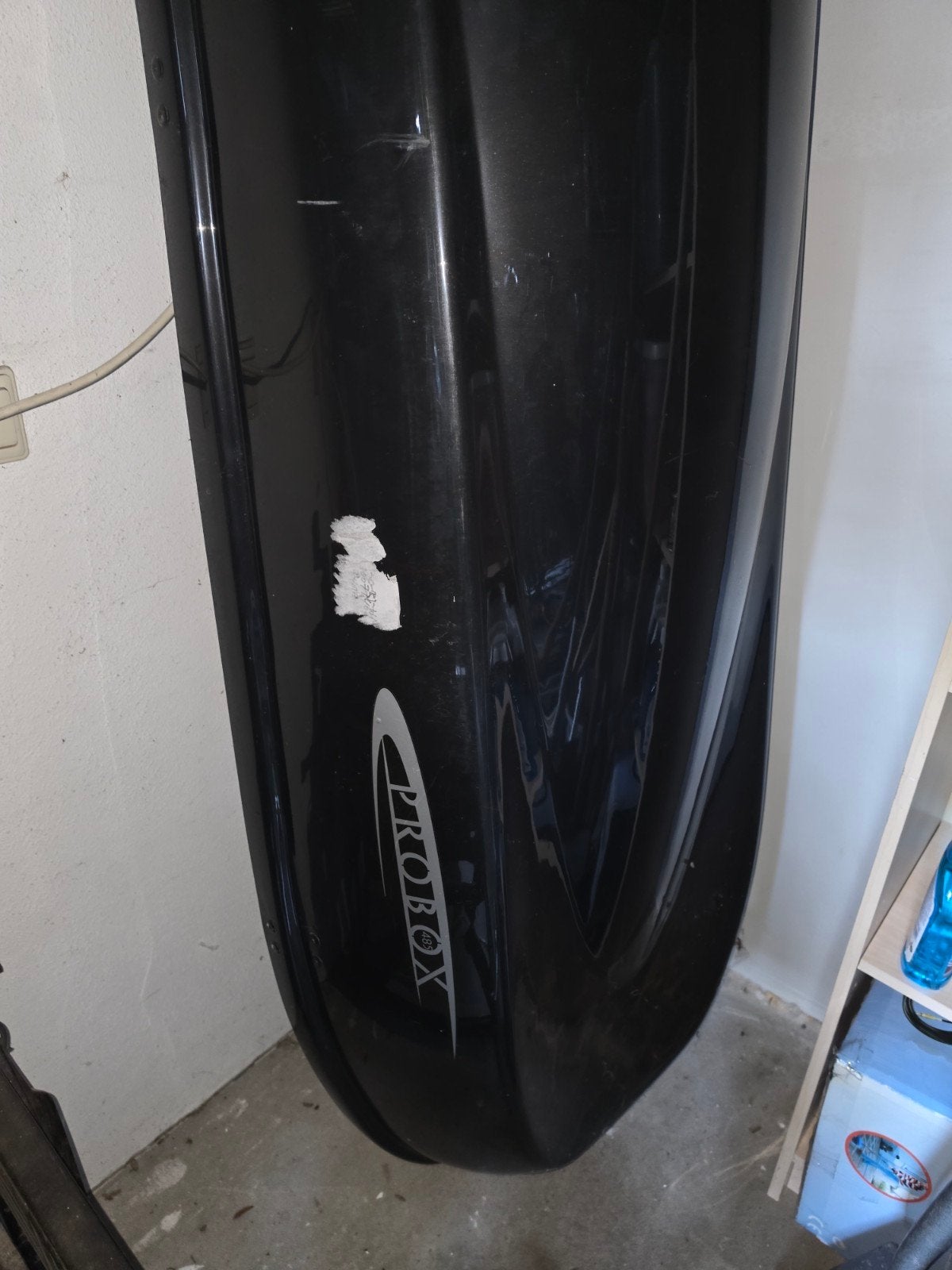 Hapro Probox Dakkoffer / Skibox – Zwart Glans, Auto diversen, Ophalen, Gebruikt