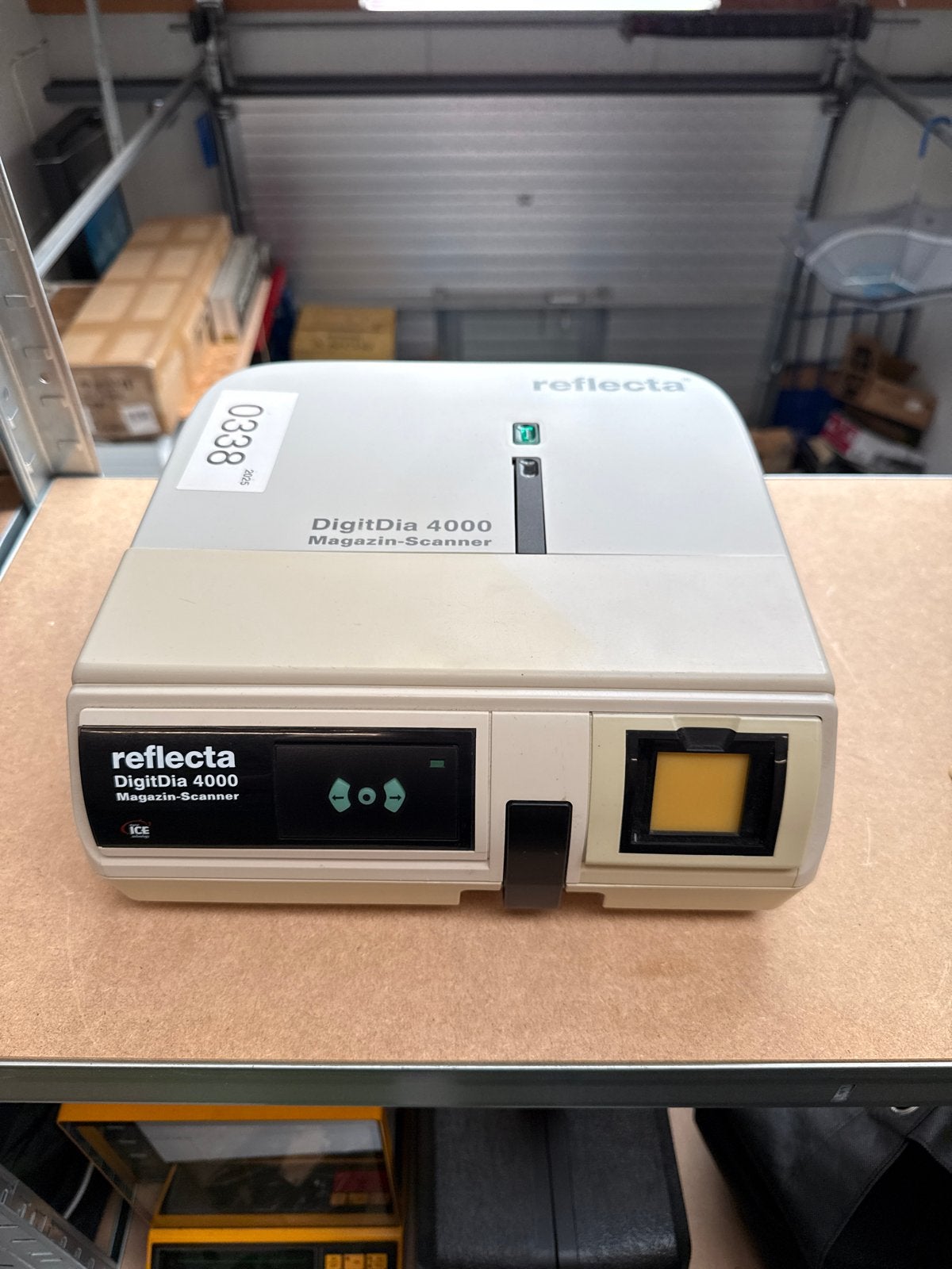 Reflecta DigitDia 4000 Magazin-Scanner (defect), Ophalen of Verzenden, Niet werkend, Diascanner