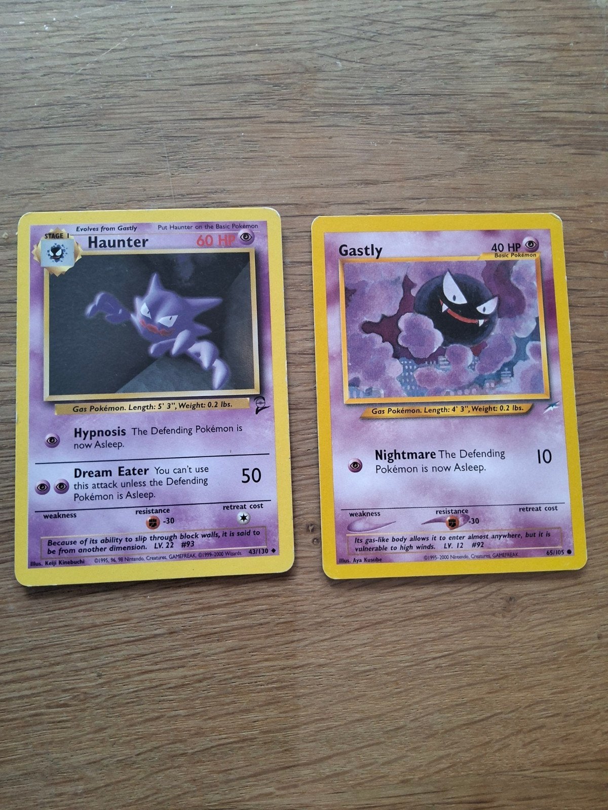 Pokémon kaarten: Haunter en Gastly (Engels), Hobby en Vrije tijd, Verzenden