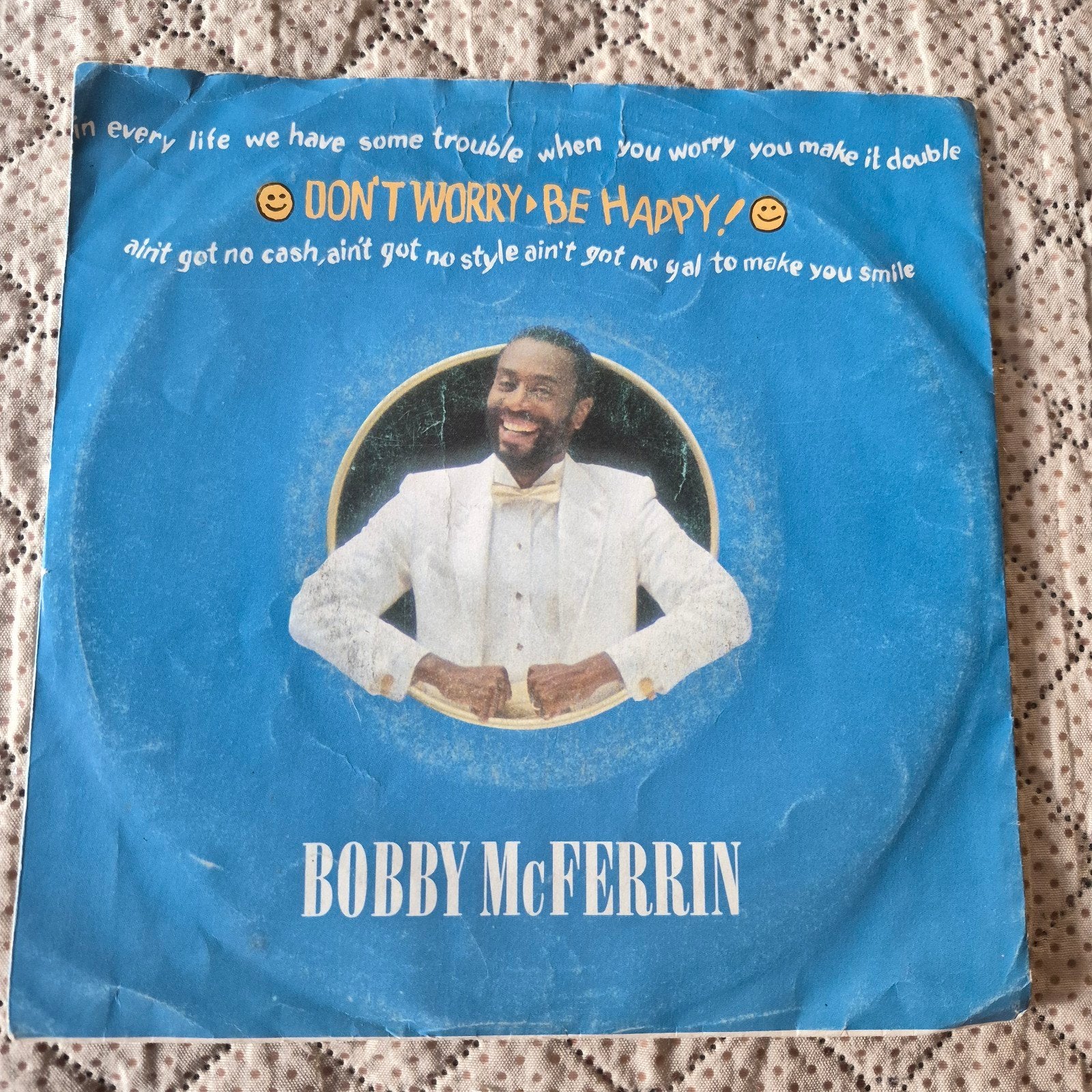 Bobby McFerrin - Don't worry be happy, Cd's en Dvd's, Vinyl Singles, Ophalen of Verzenden, Gebruikt, Pop