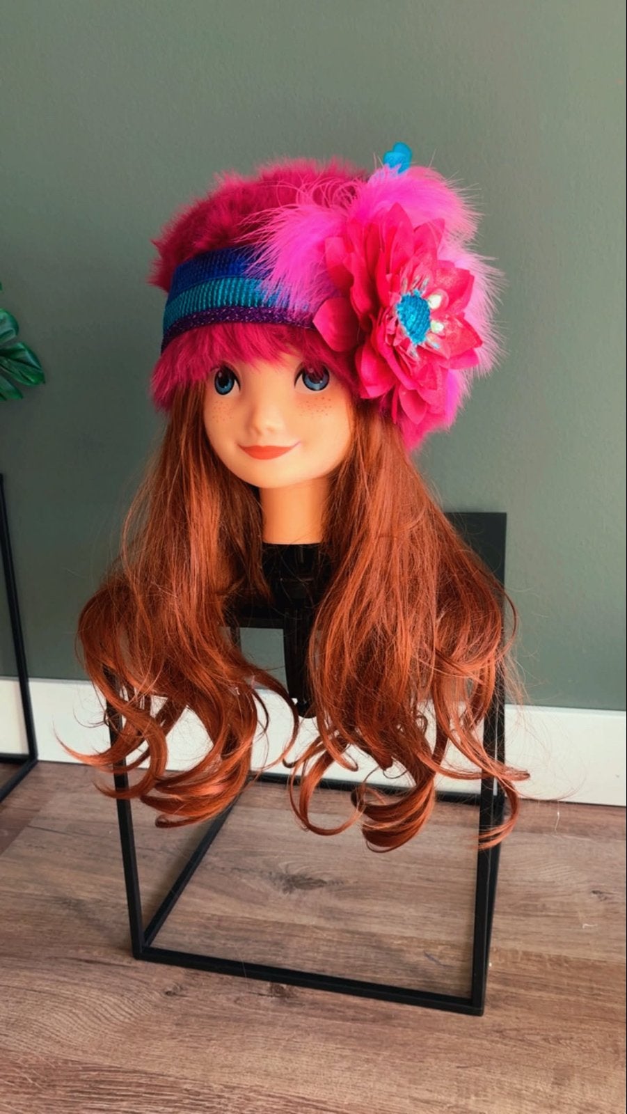 Bont Muts Carnaval - Freubel & Zo, Ophalen of Verzenden, Nieuw, Carnaval, Accessoires