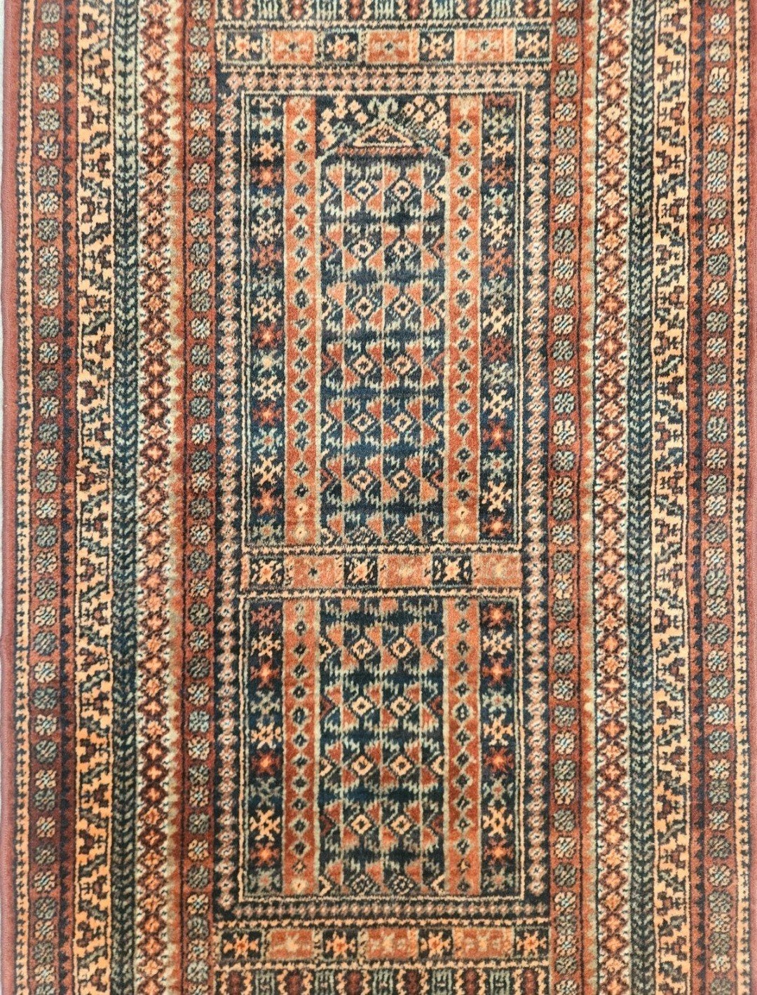 Vintage oosters wol nomad tapijt loper Karian 99x195cm, Crème, Www.hypepopup.nl, Zo goed als nieuw, Www.hypepopup.nl