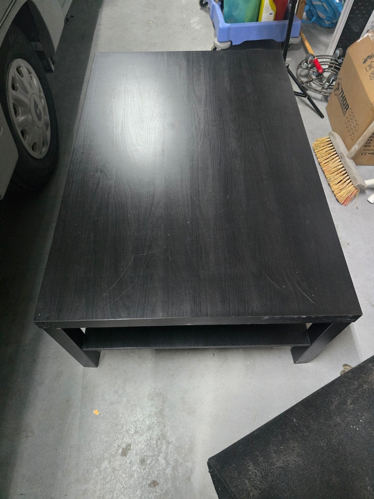 IKEA LACK Salontafel - Zwart, Ophalen, Overige materialen, Gebruikt, 100 tot 150 cm