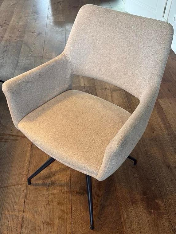 Eetkamerstoelen, Huis en Inrichting, Stoelen, Ophalen, Gebruikt, Overige kleuren, Stof