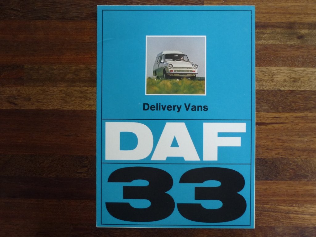 DAF 33 Delivery Vans, Ophalen of Verzenden, Zo goed als nieuw, Overige merken