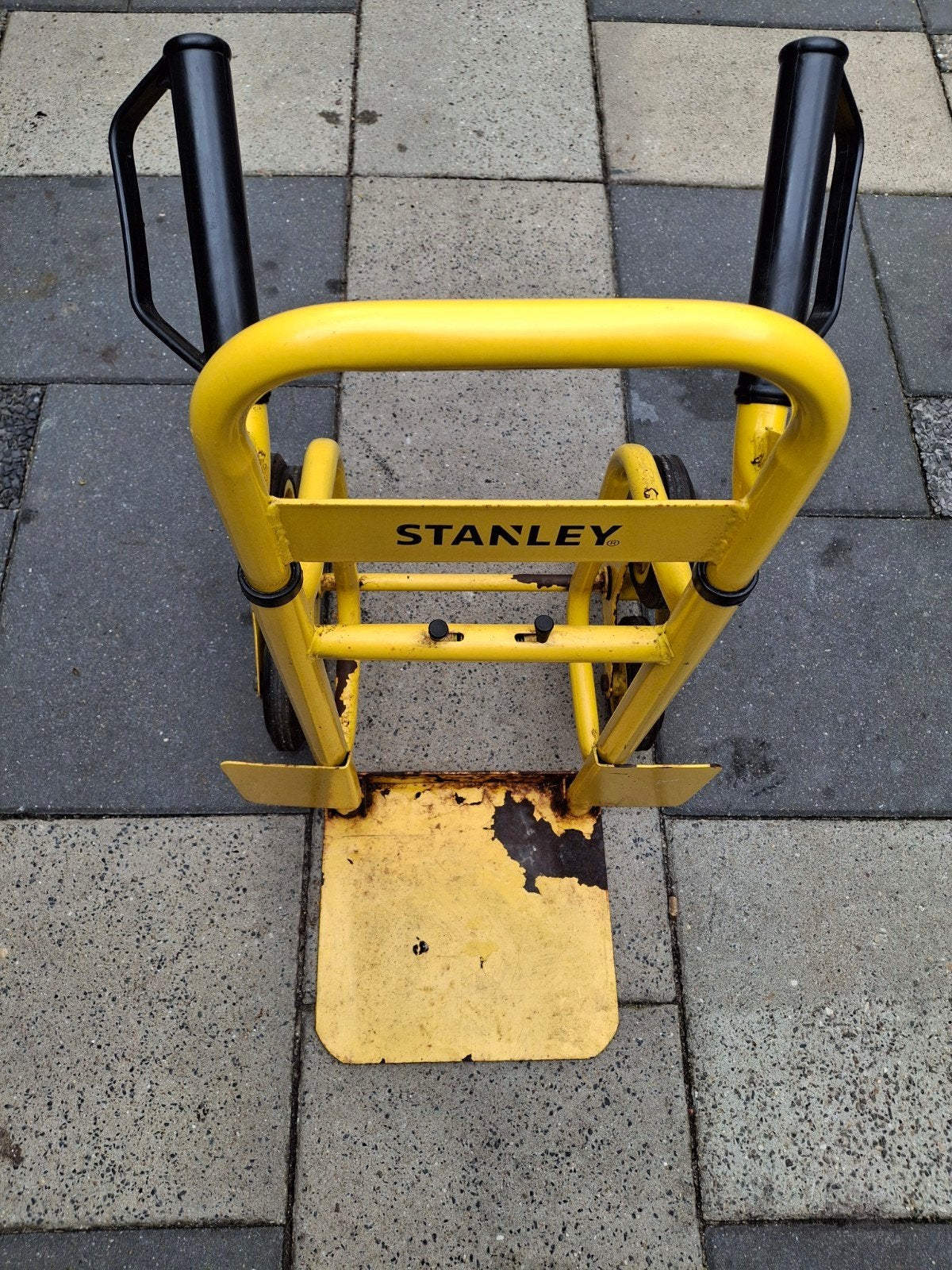 Steekwagen Stanley traploper inklapbaar., 100 liter of meer, Ophalen, Gebruikt, Steekwagen