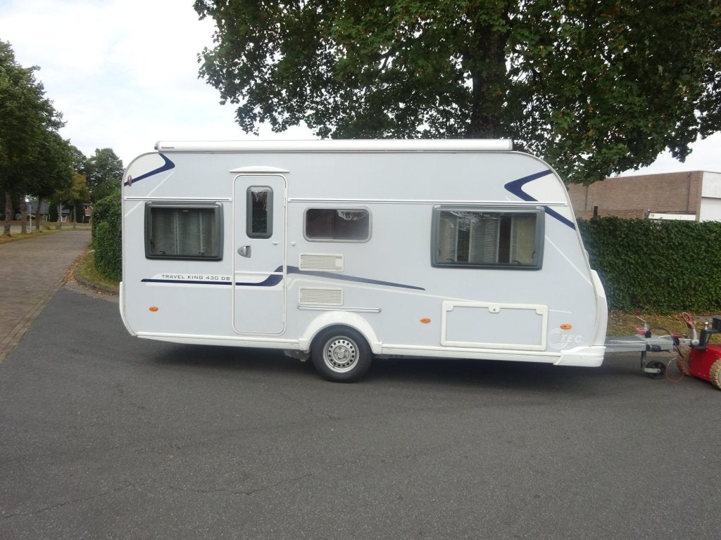 Tec TravelKing 430 Met Vaste Luifel+Mover, Standaardzit, T.E.C., Schokbreker, Bedrijf