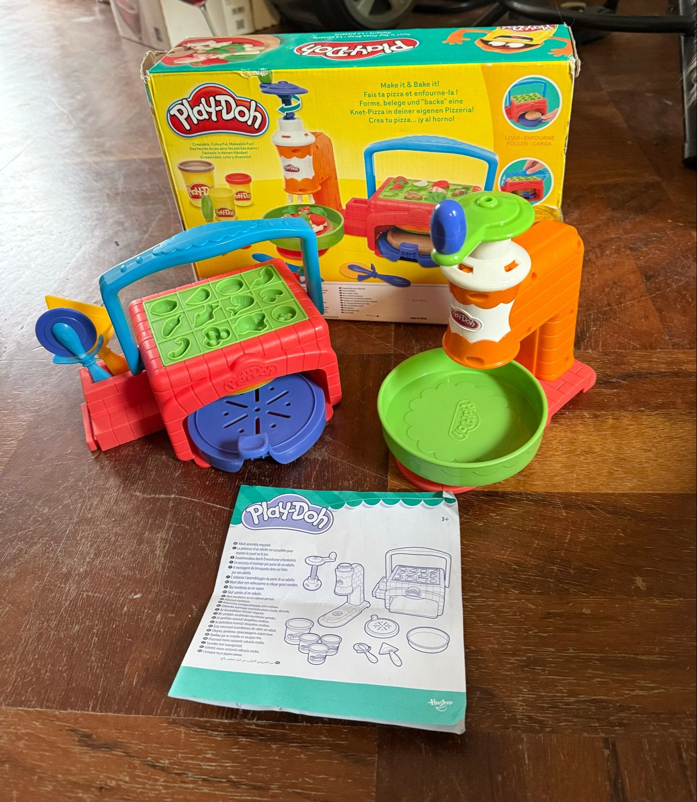 Play-Doh Pizza Speelset - Maak je eigen pizza!, Ophalen of Verzenden, Gebruikt, Jongen of Meisje