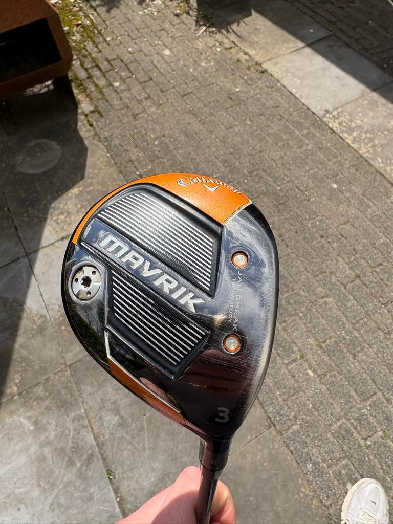 Callaway Mavrik 3 Houten (stiff shaft), Ophalen of Verzenden, Gebruikt, Club, Callaway