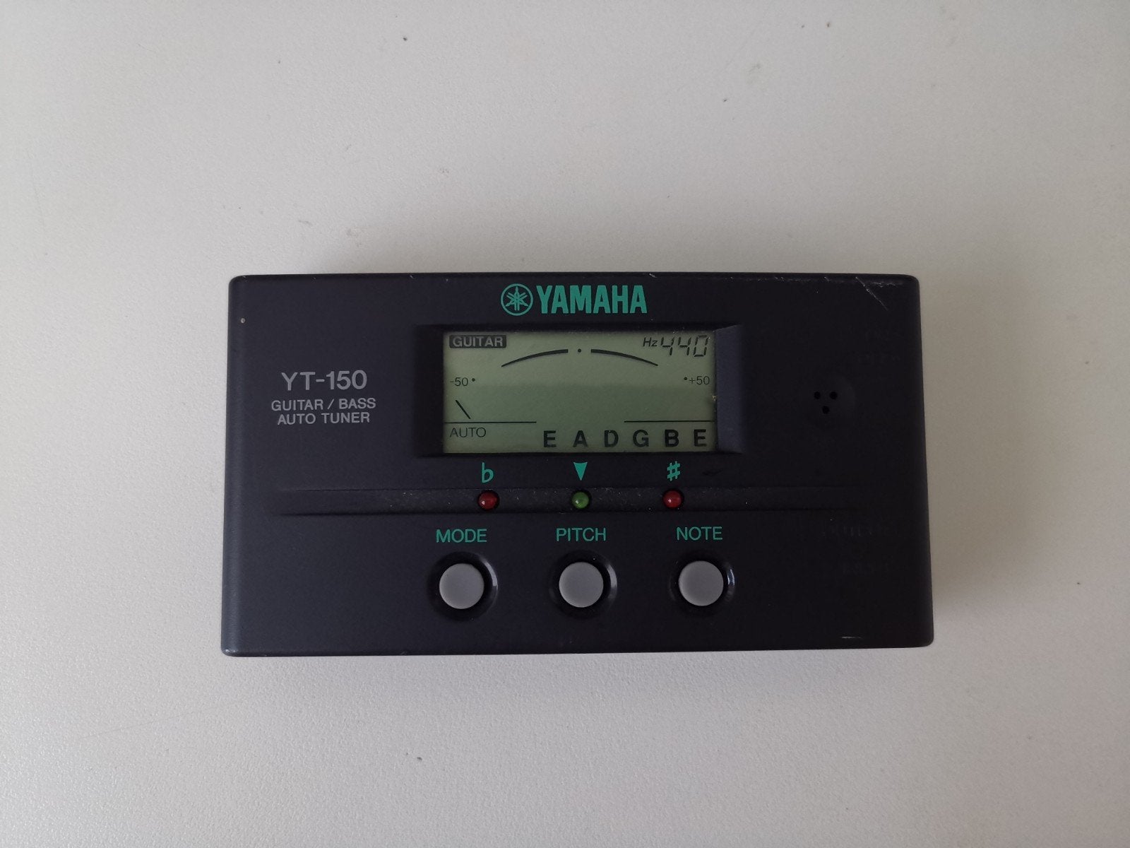 Yamaha YT-150 Gitaar/Bas Auto Tuner, Ophalen of Verzenden, Gebruikt, Akoestische gitaar