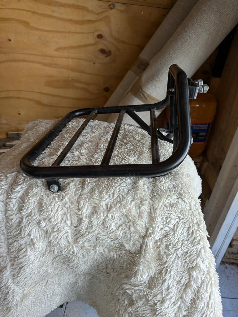 Tekoop fiets rekje met kist, Fietsen en Brommers, Ophalen