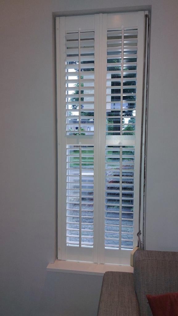Houten shutters Jasno 66x178cm, Wit, Zo goed als nieuw, 150 tot 200 cm, 50 tot 100 cm