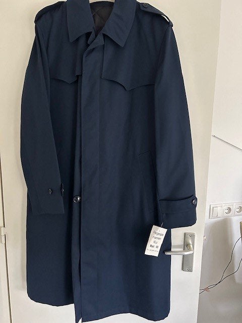 Heren regenjas maat 49 van de KLu, Ophalen of Verzenden, Nieuw, Maat 48/50 (M), Blauw