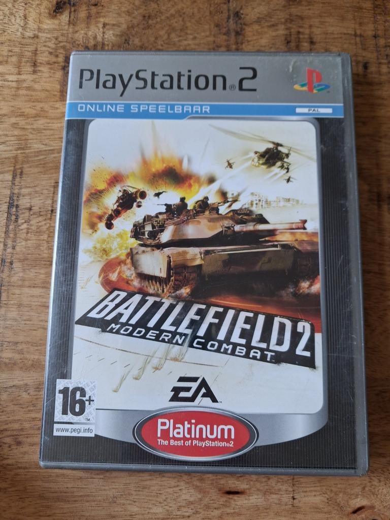 Battlefield 2 Modern Combat PS2, Spelcomputers en Games, Online, Shooter, 1 speler, Ophalen of Verzenden