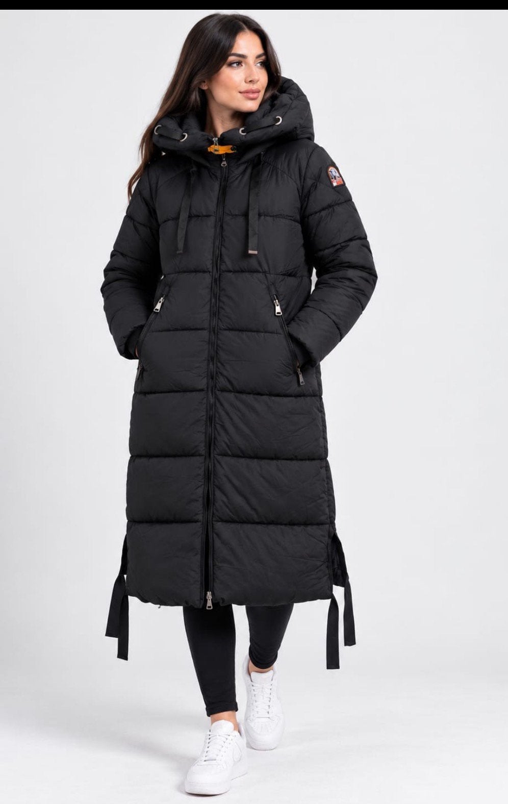 Parajumpers “Panda” winterjas jas, Ophalen of Verzenden, Zo goed als nieuw, Maat 42/44 (L), Zwart