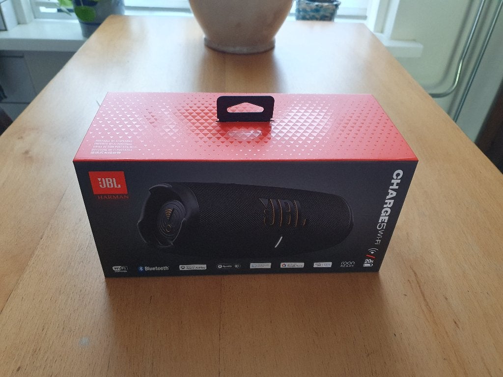 NIEUWE JBL Charge 5 WIFI (inclusief snellader), Audio, Tv en Foto, Luidsprekers, JBL, Inclusief kabels, Nieuw, Ophalen of Verzenden