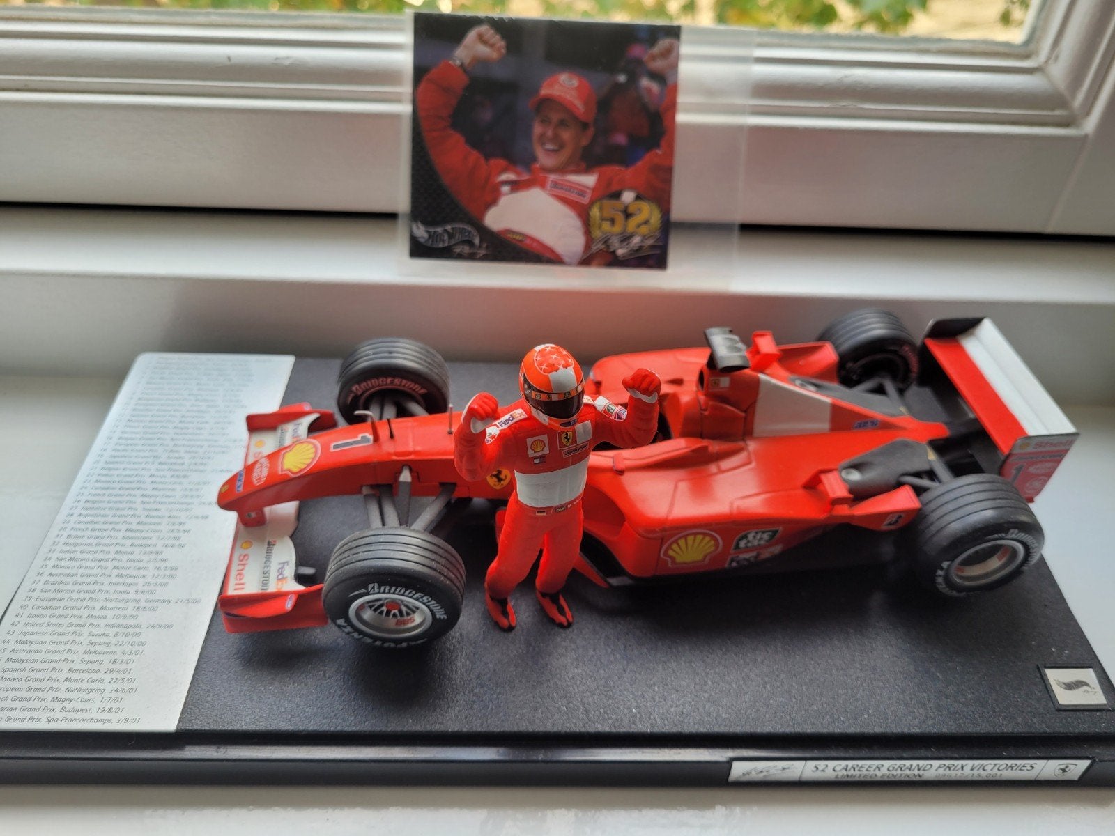 Hot Wheels Racing Michael Schumacher Ferrari F1 model, Overige merken, Auto, 1:32 tot 1:50, Ophalen of Verzenden