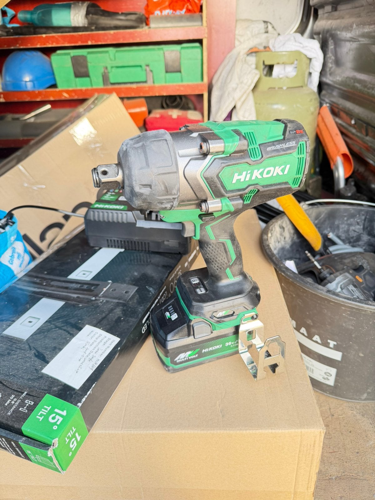 Hikoki WR 36DF. zware slagmoersleutel (nieuw), Ophalen of Verzenden, Nieuw