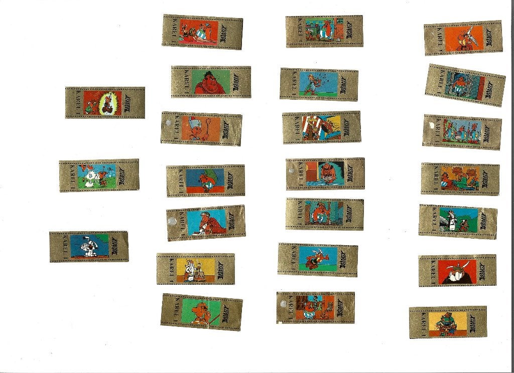 Asterix : Complete sigarenbandjes setje van Asterix, Verzenden, Zo goed als nieuw, Sigarenbandjes