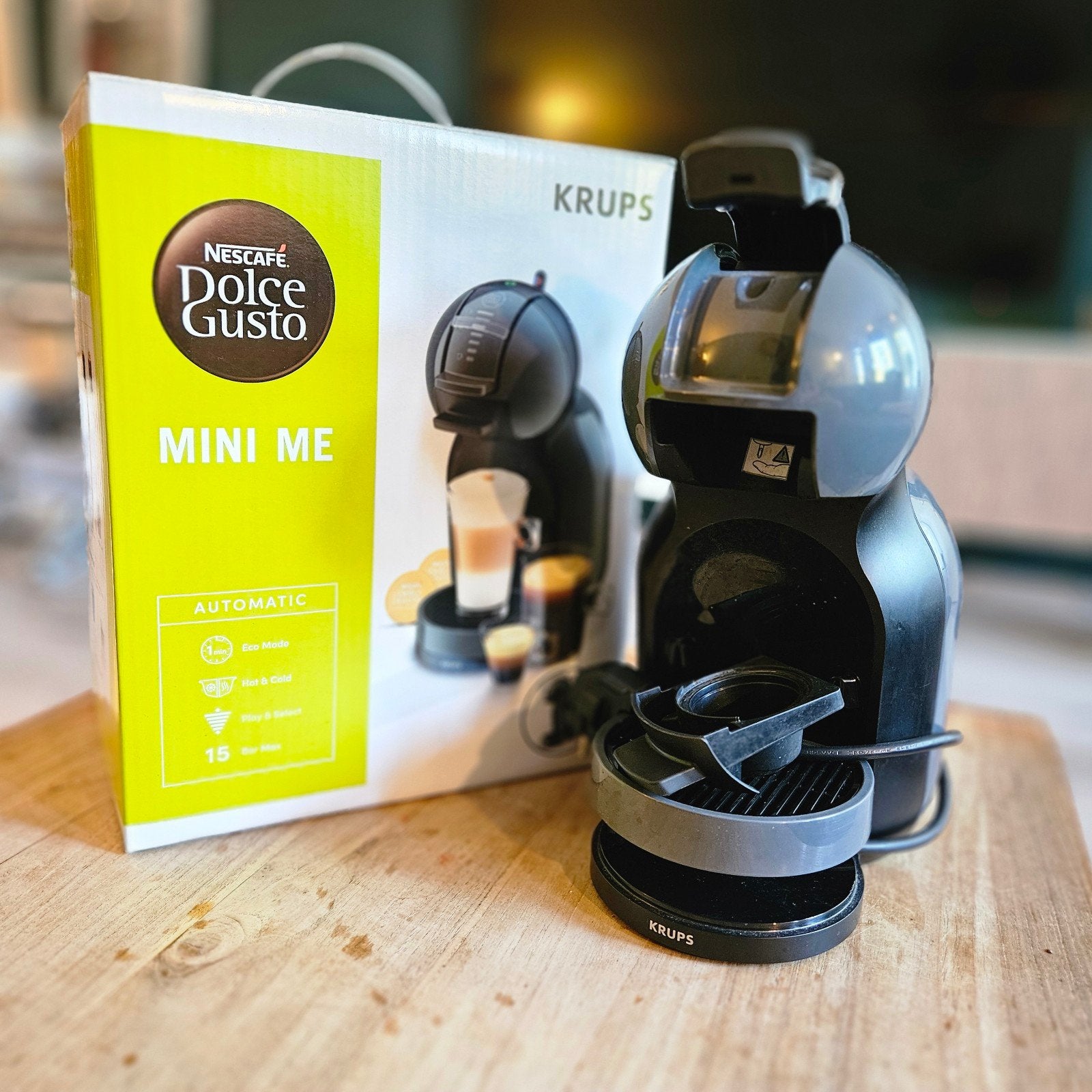 Krups Mini Me KP1238 Dolce Gusto, Witgoed en Apparatuur, Koffiezetapparaten, Ophalen, Zo goed als nieuw, Overige modellen