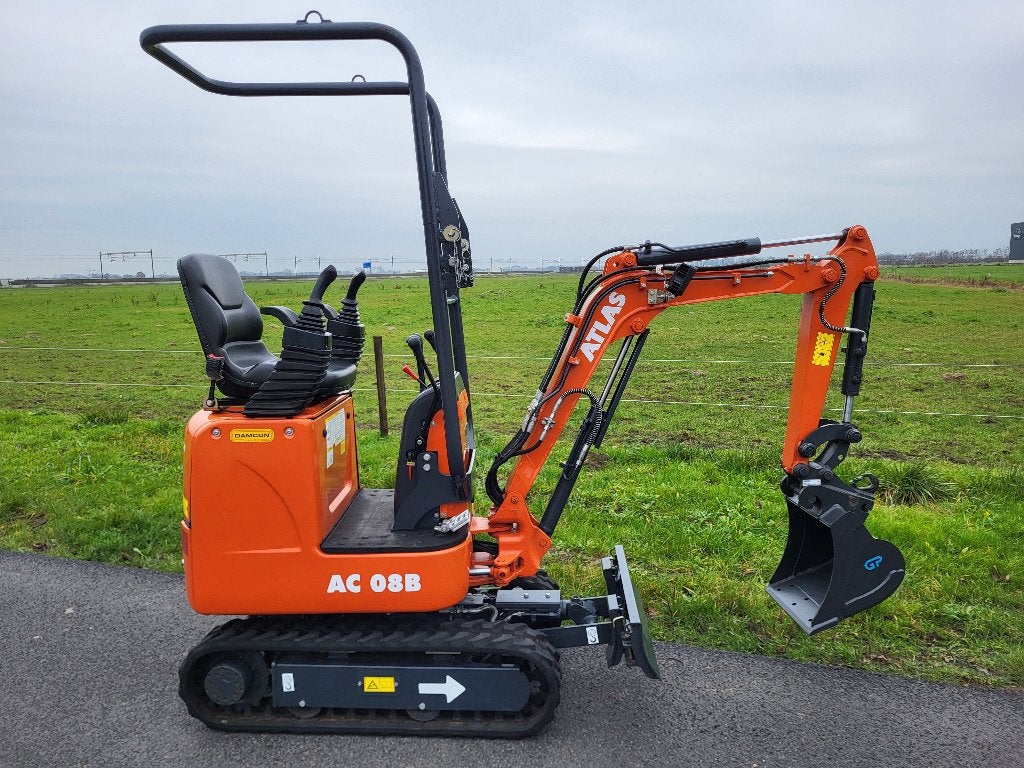 Minigraver Atlas nieuw AC 08B, Ophalen, Nieuw